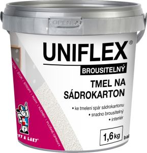 Uniflex tmel na sádrokarton brousitelný, 1,6 kg