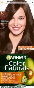 Garnier Color Naturals Creme barva na vlasy, odstín středně hnědá 4