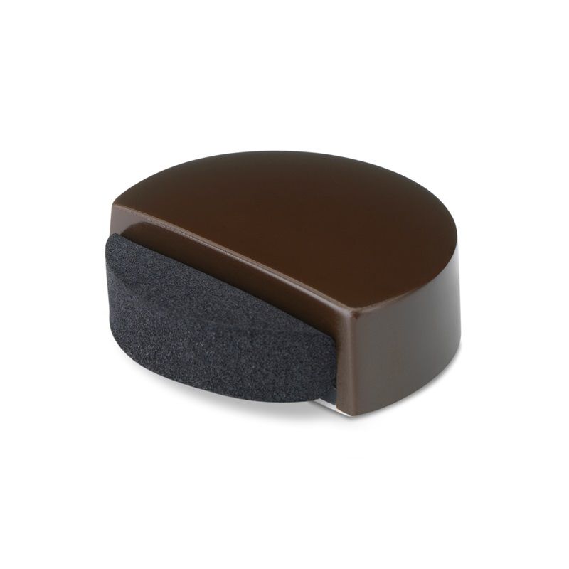 zarážka dveří pěnová tlumící - hnědá                          