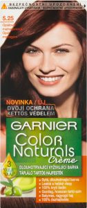 Garnier Color Naturals Creme barva na vlasy, odstín opálová mahagonová 5,25