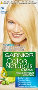 Garnier Color Naturals Creme barva na vlasy, odstín blond E0