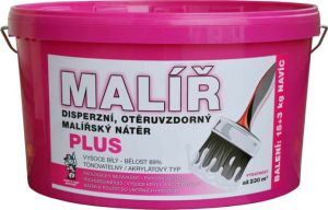 Malíř Plus disperzní malířská barva, 15 + 3 kg