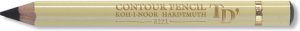 Koh-i-noor tužka konturovací, černá, balení 12 ks