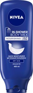 Nivea Body Milk výživné tělové mléko do sprchy, 400 ml