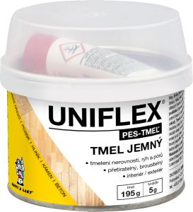 Uniflex PES-TMEL jemný tmel na kov, ocel, kámen, beton a dřevo, 200 g