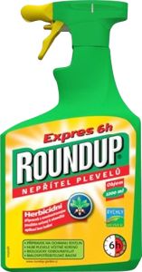 Roundup Expres 6h na hubení plevele, chodníky, 1200 ml