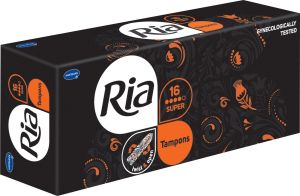 Ria Super, tampóny, 16 ks