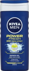 Nivea Men Power sprchový gel, 250 ml