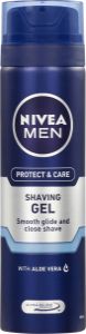 Nivea Men Original Protect & Care gel na holení, 200 ml