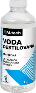 BALTECH destilovaná voda, 1 l