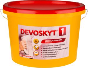 Devoskyt hrubost 1, stěrková hmota do interiéru, 21 kg