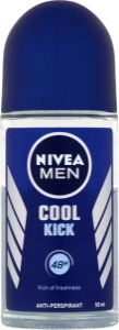 Nivea Men Cool Kick kuličkový antiperspirant, 50 ml