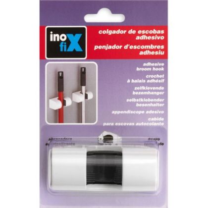 Držák na smetáky kov.+kryt                          