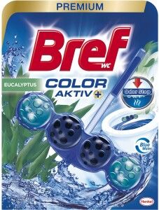 Bref WC blok Color Aktiv Eucalyptus, 50 g