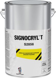 SIGNOCRYL T barva na vodorovné dopravní značení vozovek S2856, 0620 žlutá, 4 l