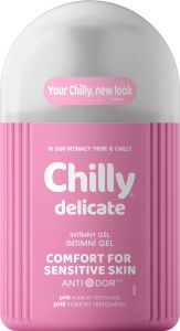 Chilly gel pro intimní hygienu Delicate, 200 ml