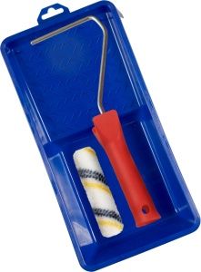 Spokar Nylon podlahářský váleček na malování s držákem a vaničkou, 100 mm