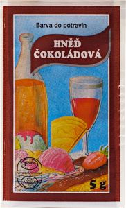 Aroco práškové potravinářské barvivo, hnědá čokoláda, 5 g