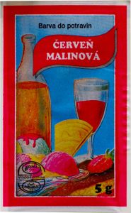 Aroco práškové potravinářské barvivo, červeň malinová, 5 g