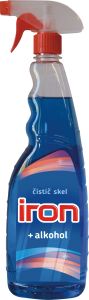 Iron čistič oken s rozprašovačem, 1 l