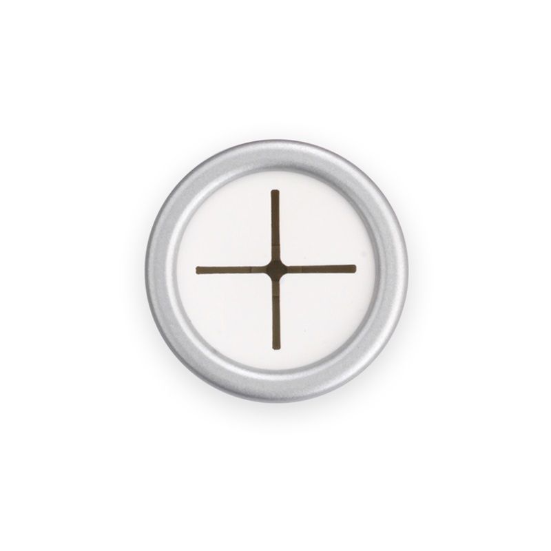 háček na utěrky PH nástrčný - matný chrom                          