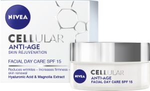 Nivea Hyaluron Cellular Filler + Firming OF15 zpevňující denní krém, 50 ml