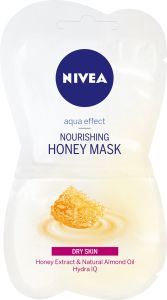 Nivea Honey Mask aqua effect výživná medová maska, 2 × 7,5 ml