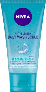 Nivea Anti-Blemish Daily Wash Scrub Hloubkově čistící gel, 150 ml