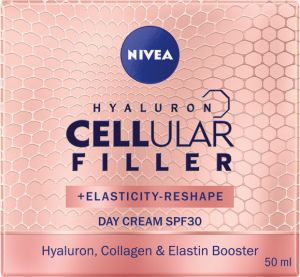 Nivea Hyaluron Cellular Filler Elasticity remodelační denní krém OF30, 50 ml