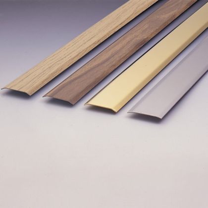 přechodová lišta 985x30x2mm - tmavé dřevo                          