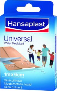 Hansaplast Universal voděodolná náplast, 6 cm × 1 m