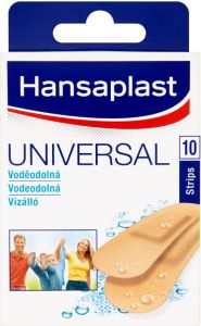 Hansaplast Universal voděodolná náplast, 10 ks