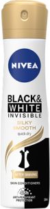 Nivea Black & White Invisible Silky Smooth antiperspirant, 150 ml