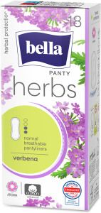 Bella Herbs Slip Verbena Deo Fresh slipové vložky intimky, 18 ks