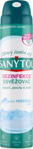 Sanytol dezinfekční osvěžovač vzduchu na povrchy a textil, hory, 300 ml