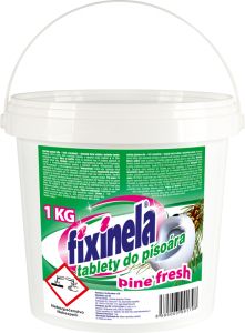 Fixinela WC tablety do pisoáru borovice, 1 kg