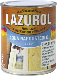 Lazurol Aqua napouštědlo V1314 prevence proti houbám a hmyzu bezbarvý, 700 g