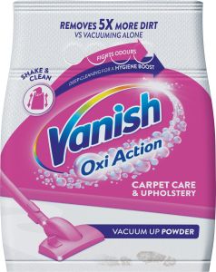 Vanish Shake & Clean, prášek na čištění koberců, 650 g