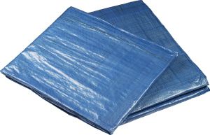 Den Braven Standard zakrývací plachta s kovovými oky, 3 × 4 m