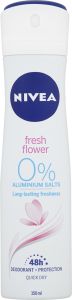 Nivea Fresh Flower deodorant bez hliníku, 150 ml