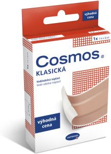 Cosmos klasická náplast voděodolná, 6 cm × 1 m