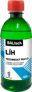 BALTECH technický líh P6413, plast 400 ml