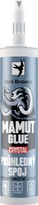 Den Braven Mamut Glue Crystal univerzální montážní lepidlo, transparentní, 290 ml