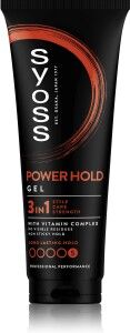 Syoss Men Power Hold tvarující gel, 250 ml