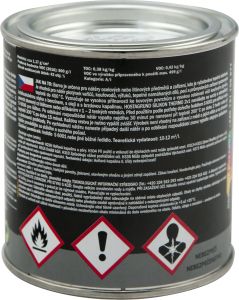 Obrázek 1. produktu Hostagrund K2020 Silikon Thermo 2v1 barva na kov do 400 °C, černá, 350 g