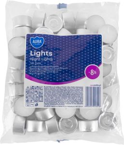 Bispol čajové svíčky, 50 ks