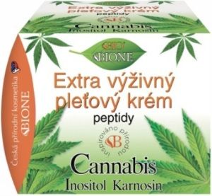 BIO BIONE CANNABIS Extra výživný pleťový krém 51 ml