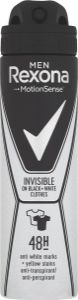 Rexona Men antiperspirant Invisible Black + White, 150 ml
