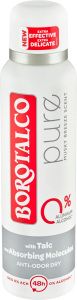 Borotalco Pure přírodní deodorant bez hliníku, 150 ml