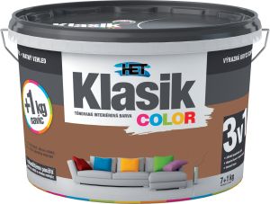 Het Klasik Color malířská barva, 0277 hnědá, 7+1 kg